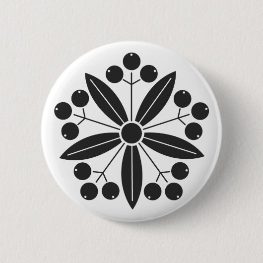 [Familienwappen] Pflanze Button (Vorderseite)