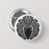 [Familienwappen] Pflanze Button (Vorne & Hinten)