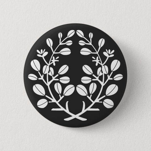 [Familienwappen] Pflanze Button (Vorderseite)