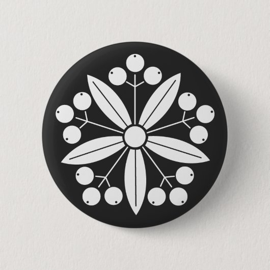 [Familienwappen] Pflanze Button (Vorderseite)