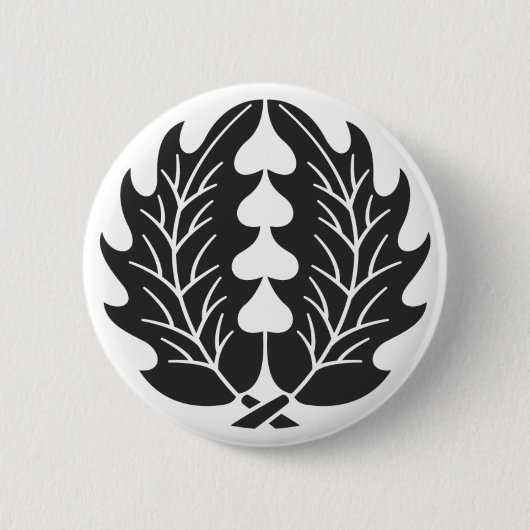 [Familienwappen] Pflanze Button (Vorderseite)