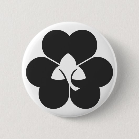 [Familienwappen] Pflanze Button (Vorderseite)
