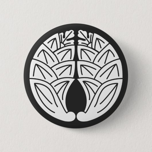 [Familienwappen] Pflanze Button (Vorderseite)