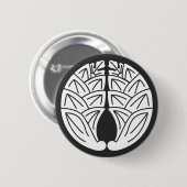 [Familienwappen] Pflanze Button (Vorne & Hinten)