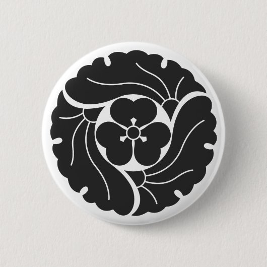 [Familienwappen] Pflanze Button (Vorderseite)
