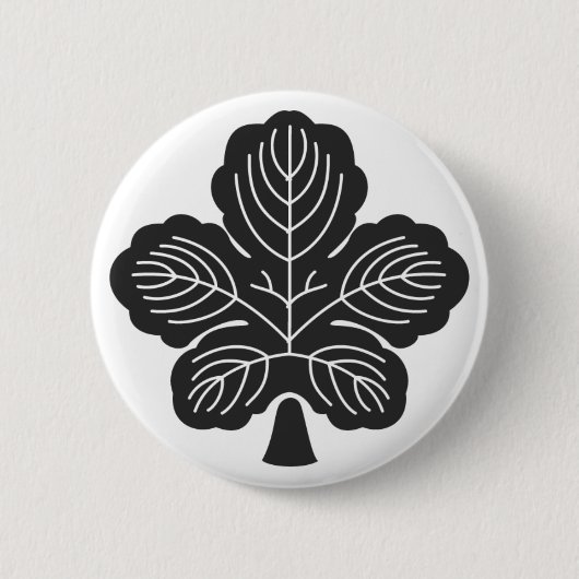 [Familienwappen] Pflanze Button (Vorderseite)