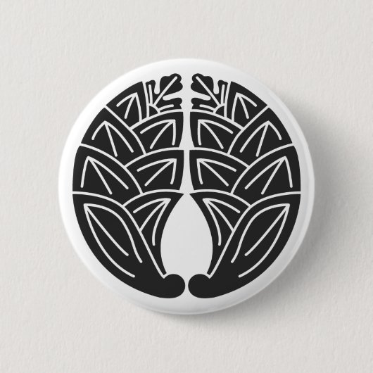 [Familienwappen] Pflanze Button (Vorderseite)
