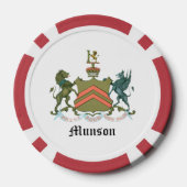 Familienwappen Pokerchips (Rückseite)