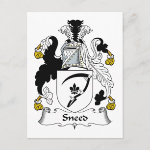 Familienwappen Postkarte
