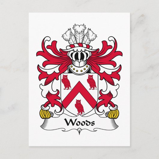 Familienwappen Postkarte (Vorderseite)