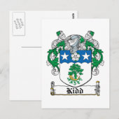Familienwappen Postkarte (Vorne/Hinten)