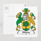 Familienwappen Postkarte (Vorne/Hinten)