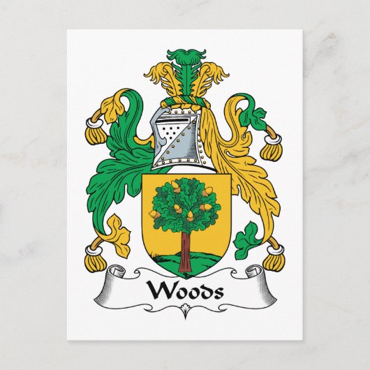 Familienwappen Postkarte (Vorderseite)