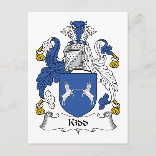 Familienwappen Postkarte (Vorderseite)