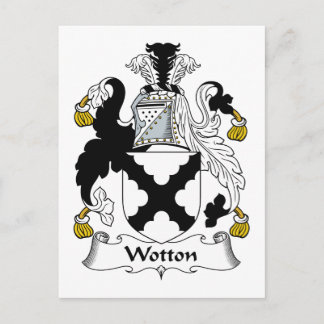 Familienwappen Postkarte