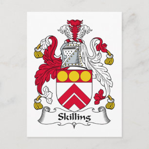 Familienwappen Postkarte