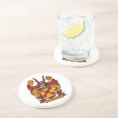 Familienwappen-Sandstein-Untersetzer Getränkeuntersetzer (Seite)