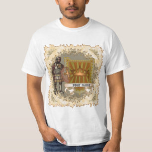 Familienwappen Schild Nachname T-Shirt