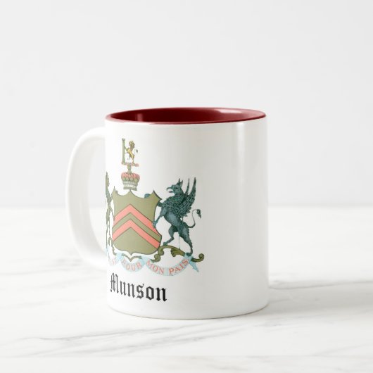 Familienwappen Tasse (Vorderseite Links)