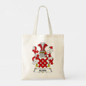 Familienwappen Tragetasche (Rückseite)