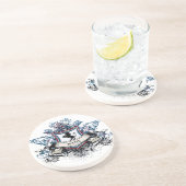 Familienwappen-Untersetzer Getränkeuntersetzer (Seite)