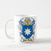 Familienwappen Vans Aalst Kaffeetasse (Links)