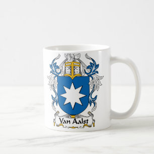 Familienwappen Vans Aalst Kaffeetasse
