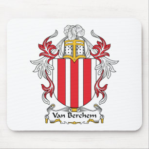 Familienwappen Vans Berchem Mousepad