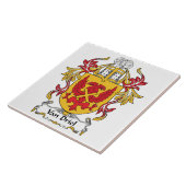 Familienwappen Vans Driel Fliese (Seite)