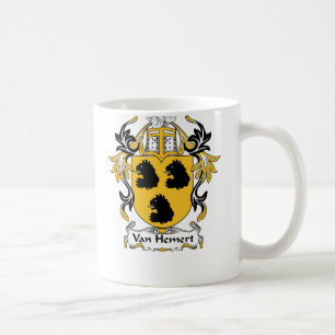 Familienwappen Vans Hemert Kaffeetasse