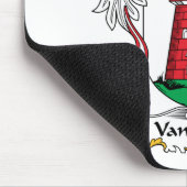 Familienwappen Vans Ingen Mousepad (Ecke)