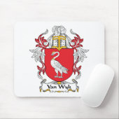 Familienwappen Vans Wyk Mousepad (Mit Mouse)