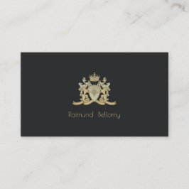 Familienwappen-Visitenkarte Visitenkarte