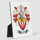 Familienwappen-Wappen Fotoplatte (Seite)