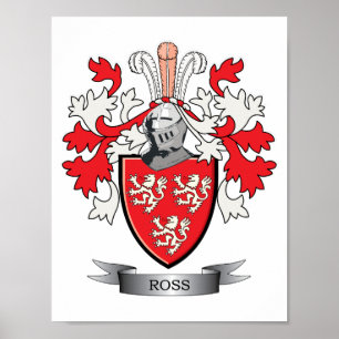 Familienwappen-Wappen Poster
