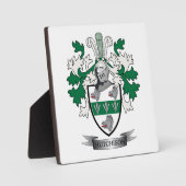 Familienwappen-Wappen von Hutchison Fotoplatte (Vorderseite)