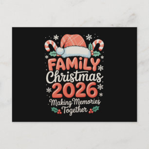 Familienweihnachten 2026 Gemeinsame Erinnerungen s Feiertagspostkarte