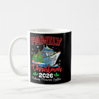 Familienweihnachten 2026 Lustiges Fröhliches Cruis Kaffeetasse