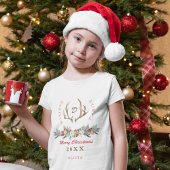 Familienweihnachtliche mit Monogramm T-Shirt