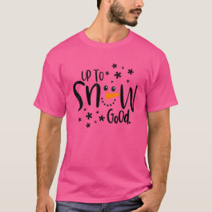 Familienweihnachtsgefühl bis zum Schneemann T-Shirt
