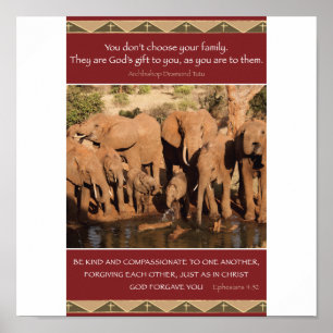 Familienwerte Poster