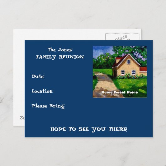 FAMILIENWIEDERSEHEN: FEINE ART: POSTKARTEN (Vorne/Hinten)