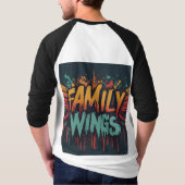 Familienwings T-Shirt (Rückseite)