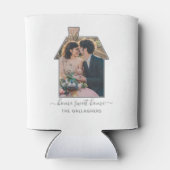 Familienwohnhaus Foto Gestaltungsgeschenk Dosenkühler (Rückseite)