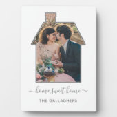 Familienwohnhaus Foto Gestaltungsgeschenk Fotoplatte (Vorderseite)