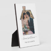 Familienwohnhaus Foto Gestaltungsgeschenk Fotoplatte (Seite)