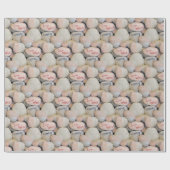 Familienzeichen auf Felsen Geschenkpapier (Flach)