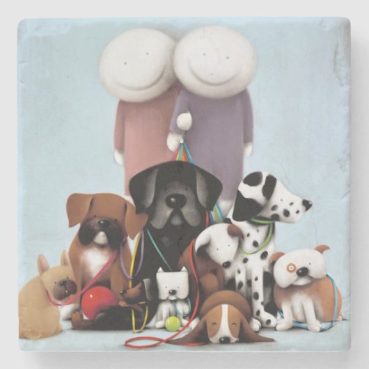 FAMILIENZEIT DOUG HYDE STEINUNTERSETZER (Vorderseite)