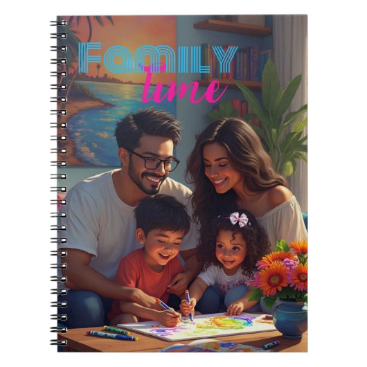 Familienzeit Notizblock (Vorderseite)
