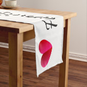 Familienzeit, Wertvolle Zeit Kurzer Tischläufer (Beispiel)